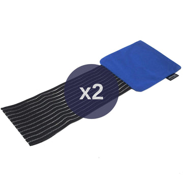 GPD Compress Wrap - Small (to fit 14 x 14 cm Gel Pack) - 2 Pack