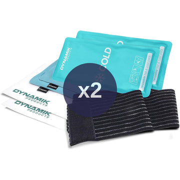 Dynamik 3in1 - Hot/Cold Gel with Compress Wrap, All Body - 2 Pack