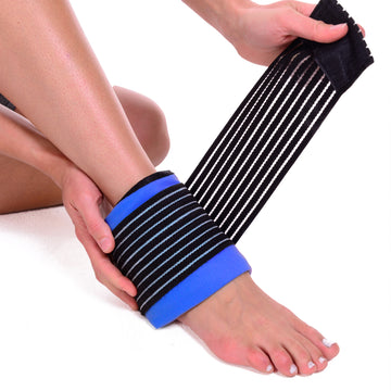 GPD 3in1 Ankle Ice Pack Wrap (Hot/Cold) Reusable, Foot Pain Relief